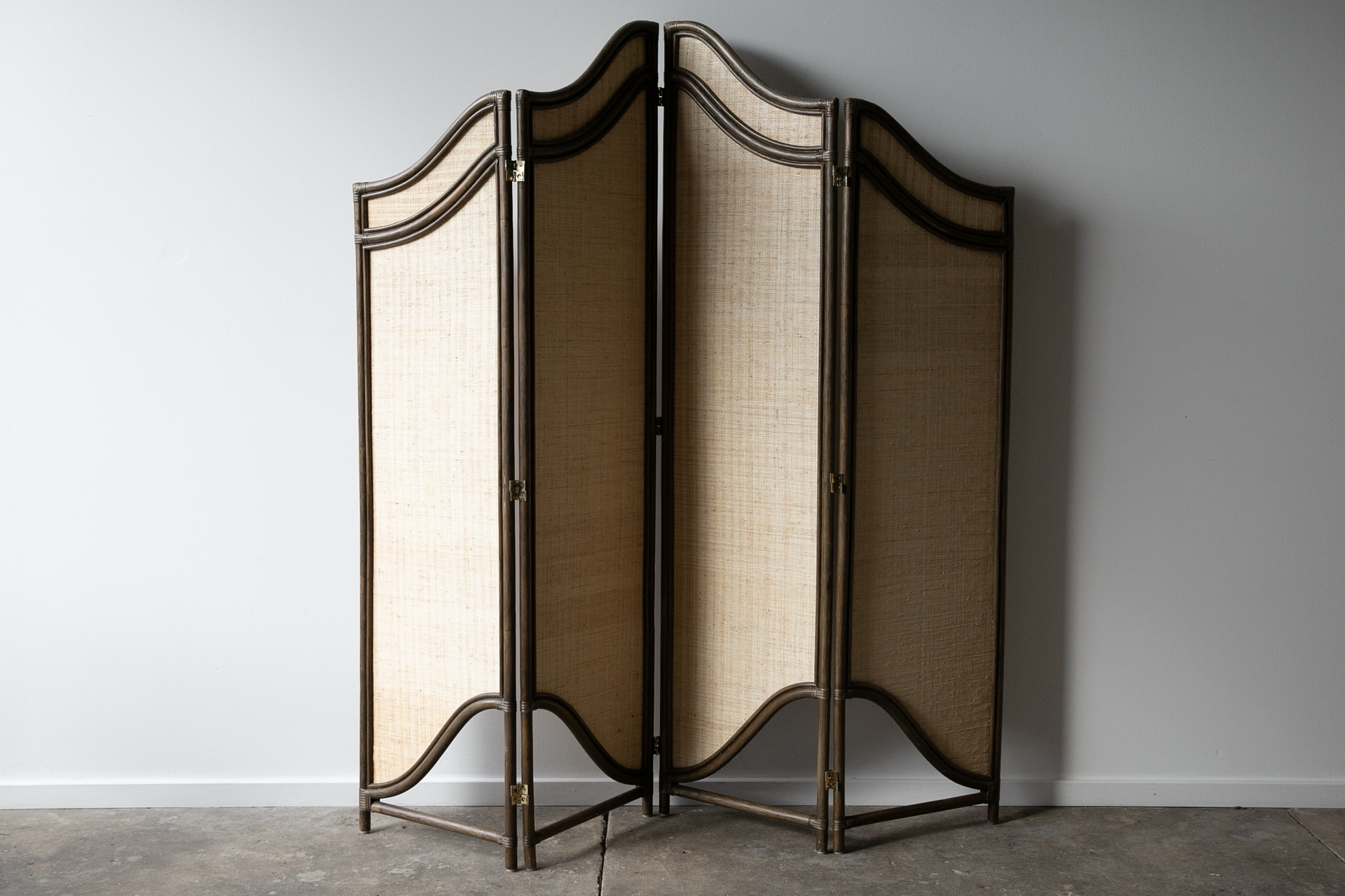 4 Panel Upholstered divider/bedhead.