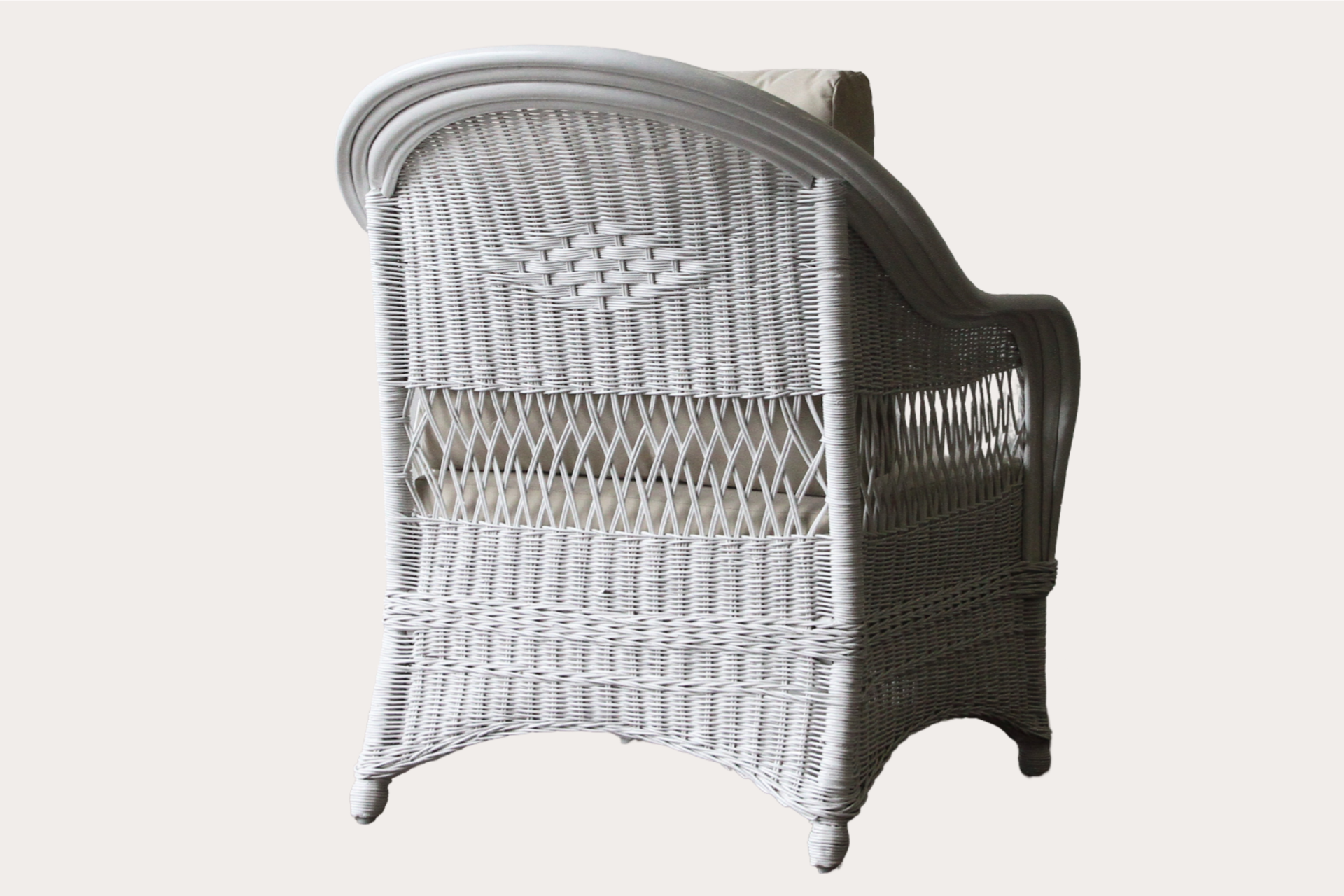 Bohol Armchair. White