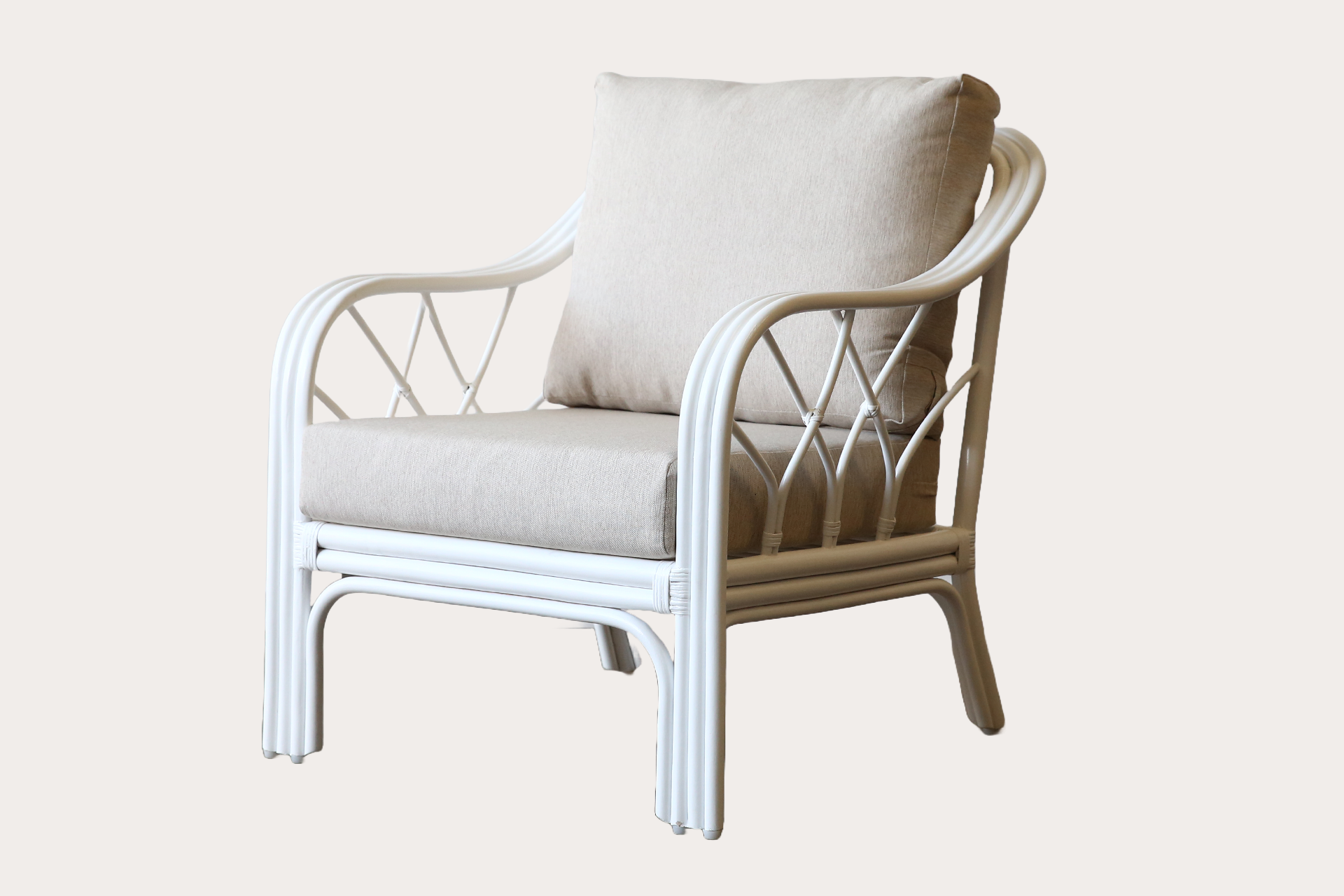 Florence Armchair. White