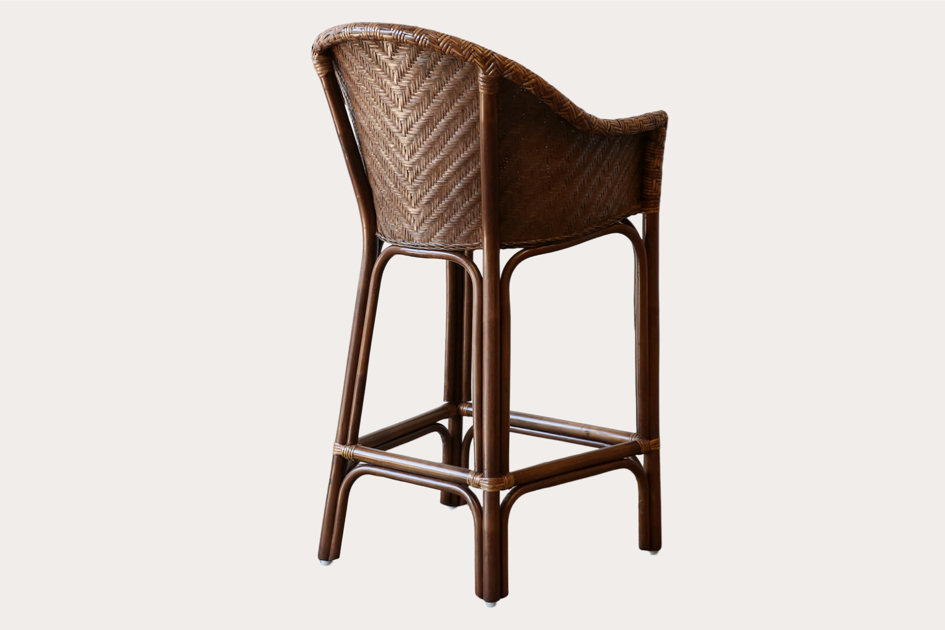 Sienna Barchair. Brown Wash