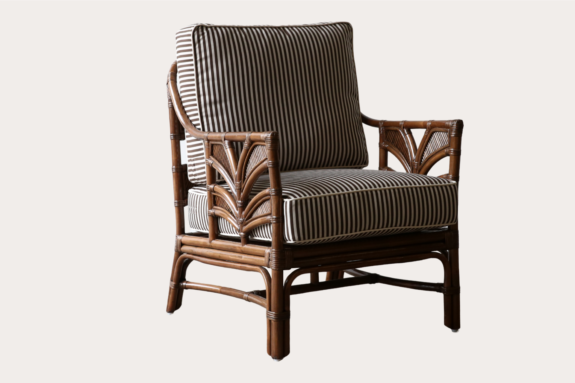 Tropi Cool Armchair. Brown Wash