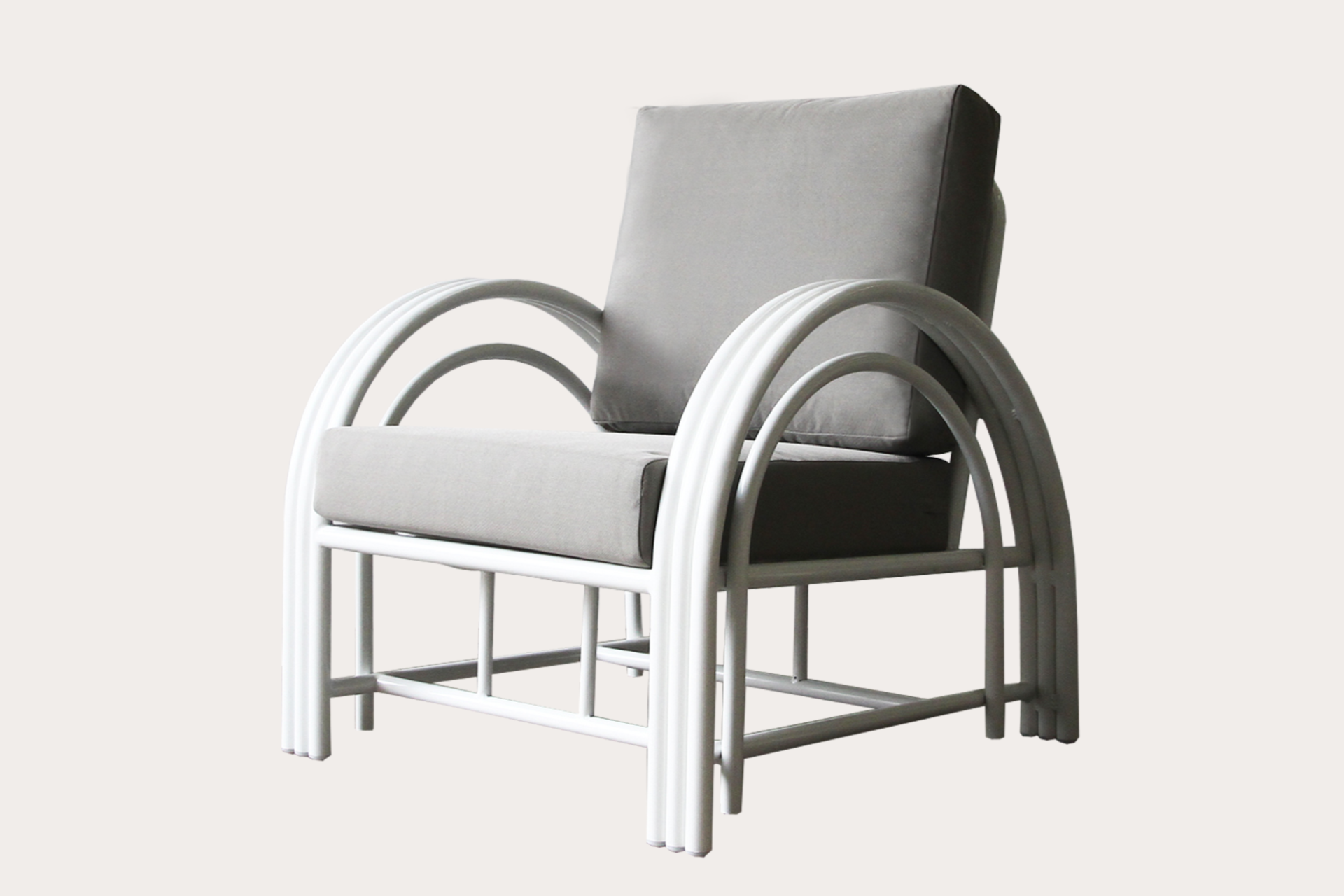 Deco Outdoor Armchair - White